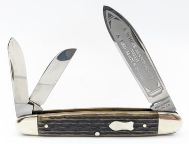 Napanich Knife Co. Jig Bone Cigar Whittler Knife