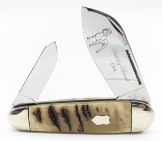 2008 Bull Dog Brand Rams Horn Sleeveboard Sunfish Knife