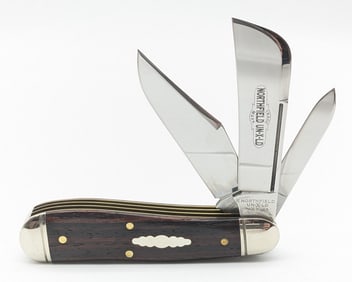 Great Eastern Cutlery Northfield Smooth Wood Weaver Jack Knife 563311