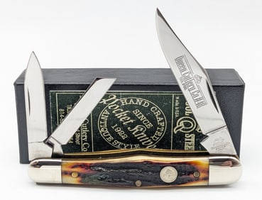 Queen Cutlery Co. Stag Whittler Model #48 w/ Box