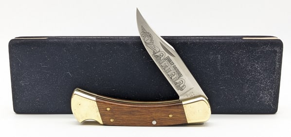 Ltd Buck 110 X Harley-Davidson Edition I Founders Knife w/ Case