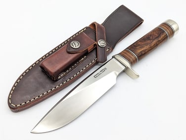Randall Model 25 Stainless Steel Trapper Knife w/ Sheath