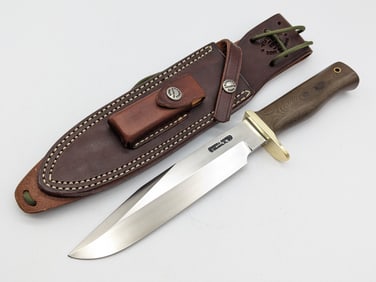 Custom Randall Model 14 Attack Knife w/ Sheath