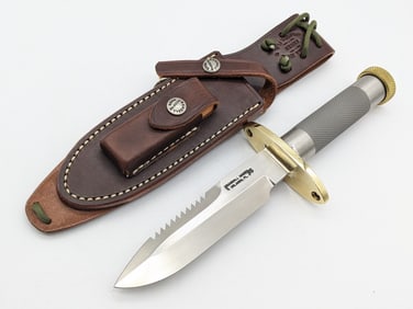 Randall Model 18 5-1/2in Attack Survival Knife w/ Sheath