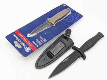 (2) Smith & Wesson H.R.T. Boot Daggers