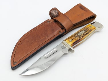 1999 Case XX Select Stag Handle 3-1/2in Hunting Knife 578-3 1/2 w/ Sheath