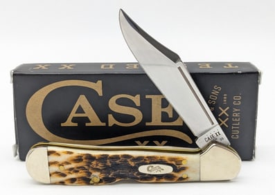 2022 Case XX Amber Bone Mini Copperlock 61749L w/ Box