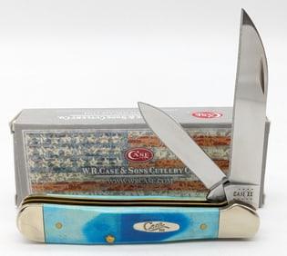 2021 Case XX Caribbean Blue Bone Copperhead 6249W w/ Box