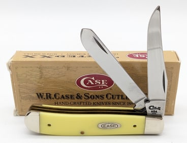 1996 Case XX Synthetic Yellow Mini Trapper 3207 w/ Box