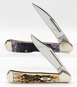 2014-15 Case XX Blue & Burnt Bone Copperlock 61549WL & Mini Copperlock 61749L