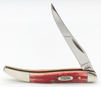 2004 Case XX Valentines Red Bone Small Texas Toothpick 610096