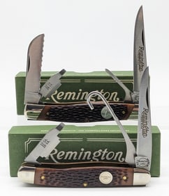 (2) NIB Remington Delrin R-1 Upland & R-2 Waterfowl Bird Hook Knives