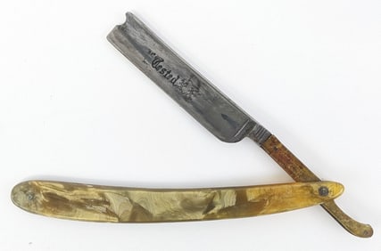 1900-32 Case Brothers Tested XX Celluloid Straight Razor
