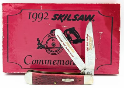 1991 Case XX Skil Saw Red Bone Trapper 6254 w/ Box