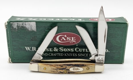 2008 Case XX Burnt Stag Small Stockman 5333 w/ Box