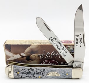 2010 Case XX SHCC Members Gray Bone Trapper 6254 w/ Box