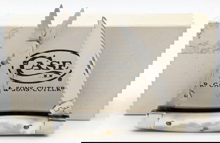 1995 Case XX Mother of Pearl Small Pen Knife 8233 w/ Box