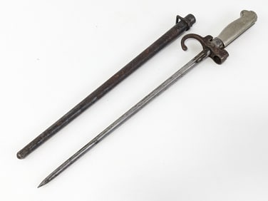 French M1886 Lebel Bayonet w/ Scabbard