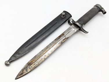 Swedish M1896 Mauser Bayonet w/ Scabbard