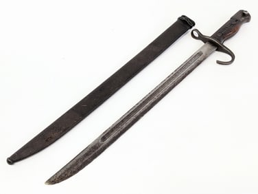 WWII Japanese Arisaka Type 30 Bayonet w/ Scabbard