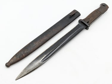 WWII German S/244 K98 Mauser Bayonet & Scabbard
