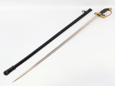 Imperial German Prussian 1889 Eickhorn Officers Sword & Scabbard