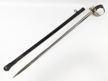 WWI Imperial German Prussian Alexander Coppel M1889 Dress Sword w/ Scabbard