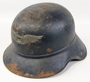 WWII German M38 Luftschutz Gladiator Helmet