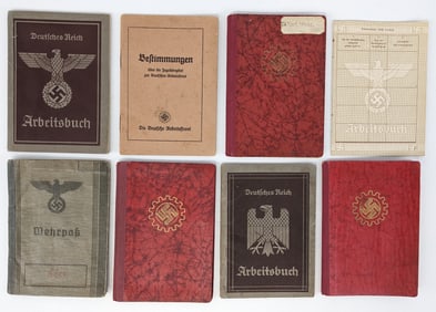 WWII German Work Force & Military Papers