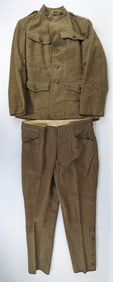 WWI US Army 89th Infantry Sergeant Tunic & Trousers