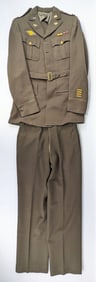 Named WWII US Air Force Captain Dress Uniform