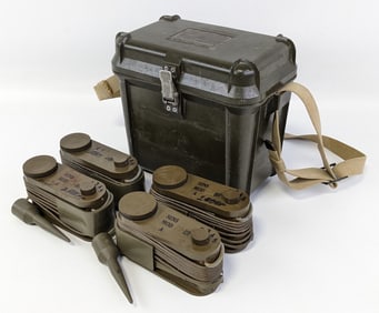 US Army Model TRC-3A Seismic Detector Set
