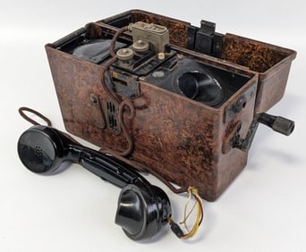 WWII German Erka Field Telephone