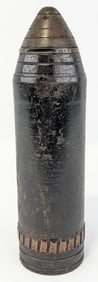 WWI US Army M1907 Scovill Inert 75mm Projectile