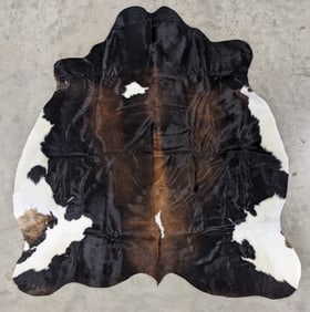 Cow Hide Rug 6ft x 6.5ft