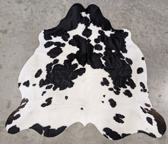 Holstein Cow Hide Rug 7.5ft x 7ft