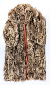 Raccoon Rump Fur Coat