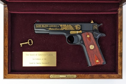 Colt The Spirit of America M1991A1 .45 ACP Semi Auto Pistol w/ Display