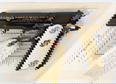 Auto Ordnance D-Day Invasion 1911-A1 .45 ACP Semi Auto Pistol w/ Box