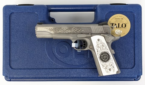 Colt Talo Hammer of Thor Delta Elite 10mm Semi Auto Pistol w/ Case