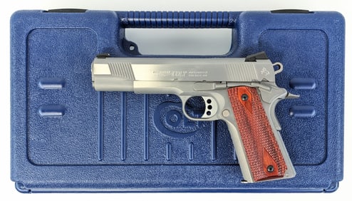 Colt Government 1911 .45 ACP Semi Auto Pistol w/ Case