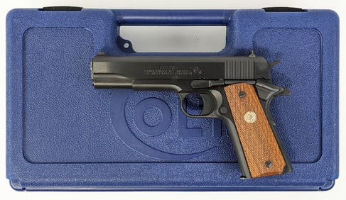 Colt Government 1911 .45 ACP Semi Auto Pistol w/ Case