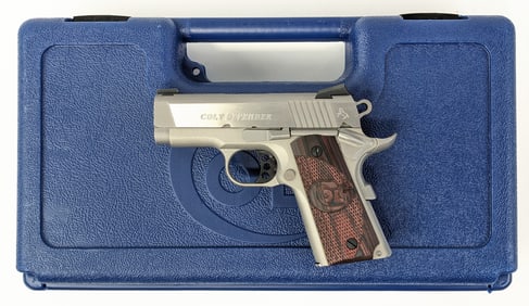 Colt Defender Lightweight .45 ACP Semi Auto Pistol w/ Case