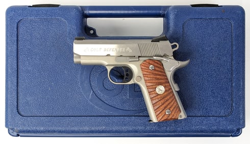 Colt Defender Lightweight 9mm Semi Auto Pistol w/ Case