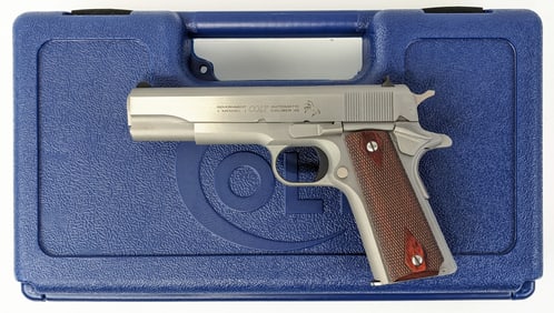 Colt Government 1911 .45 ACP Semi Auto Pistol w/ Case