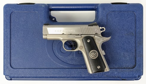 Colt Defender Lightweight .45 ACP Semi Auto Pistol w/ Case