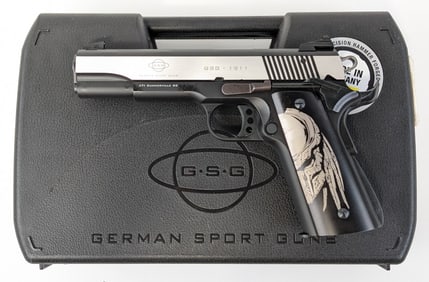 NIB GSG 1911 .22 LR Semi Auto Pistol w/ Case