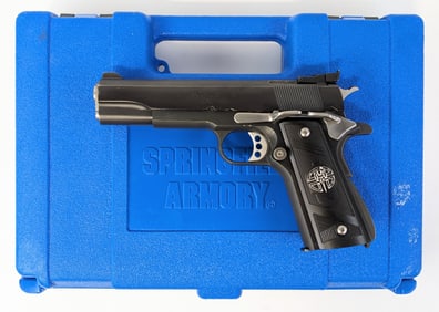 Springfield Armory 1911-A1 .45 ACP Semi Auto Pistol w/ Case