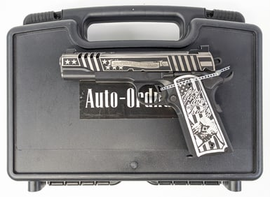 NIB Auto-Ordnance United We Stand 1911A1 .45 ACP Semi Auto Pistol w/ Case