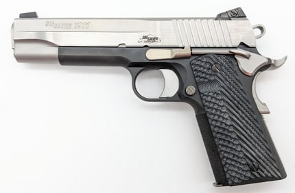 Sig Sauer Custom Shop Platinum 1911 .45 ACP Semi Auto Pistol